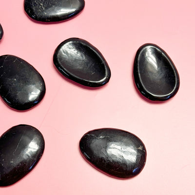Black Tourmaline Worry Stone