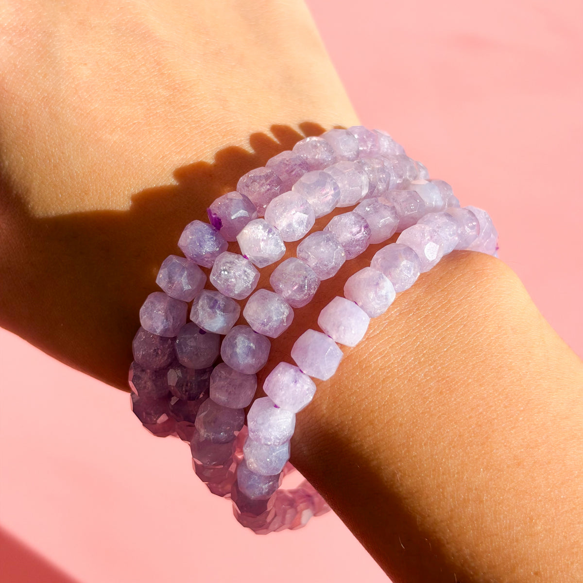 Lavender Quartz Bracelet