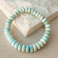 Load image into Gallery viewer, Larimar Rondelle Bracelet
