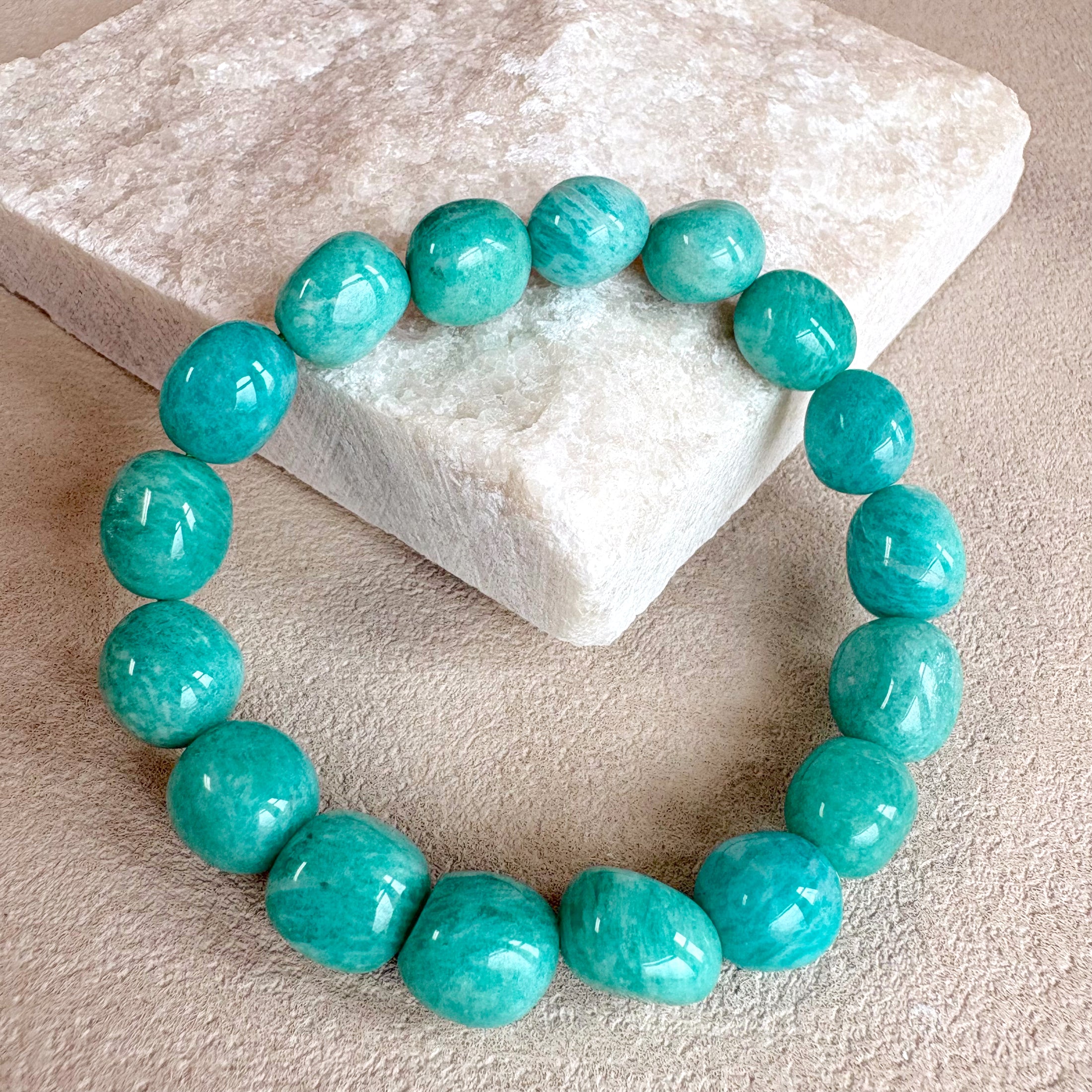 Amazonite Tumbled Bracelet