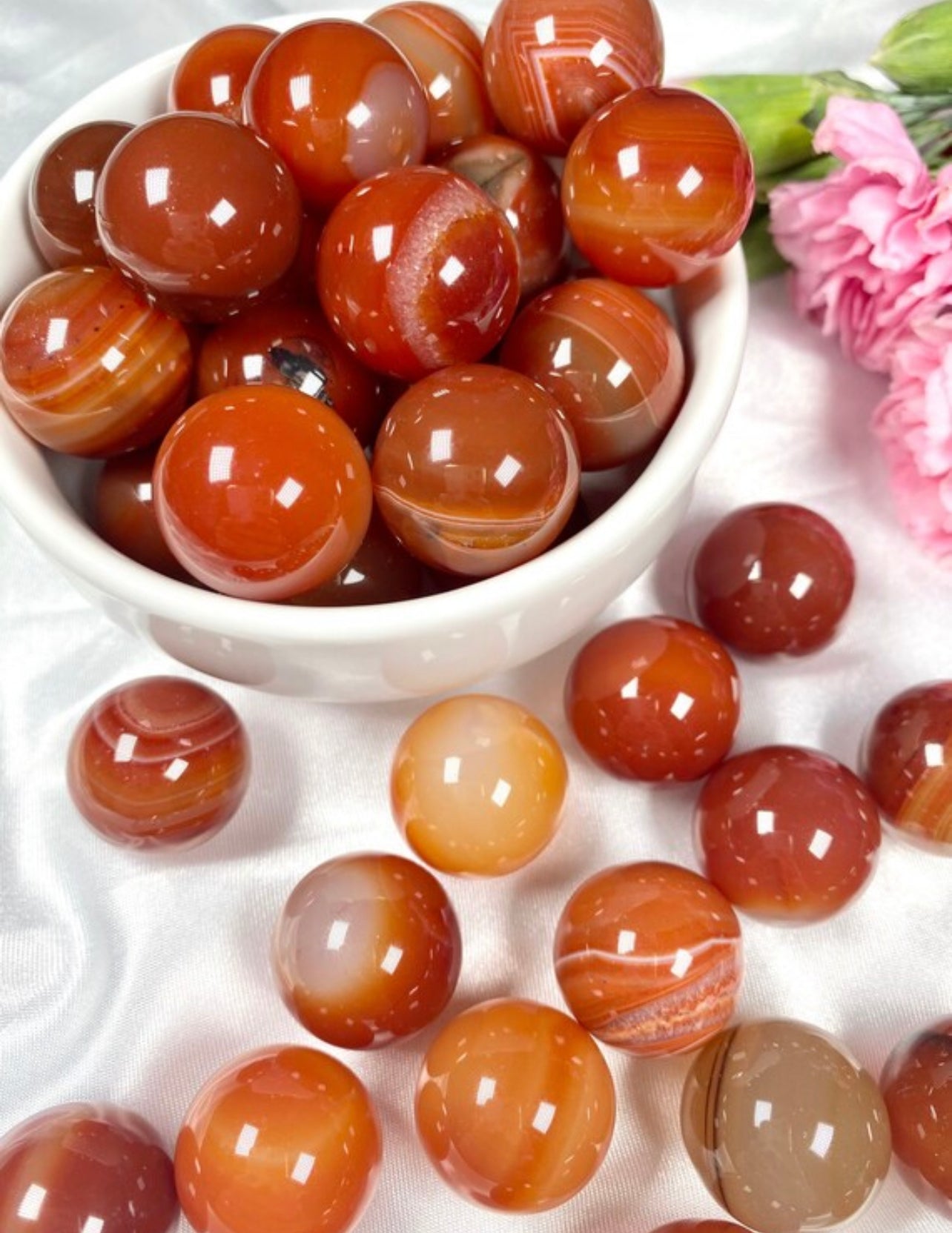 Carnelian Agate Mini Sphere