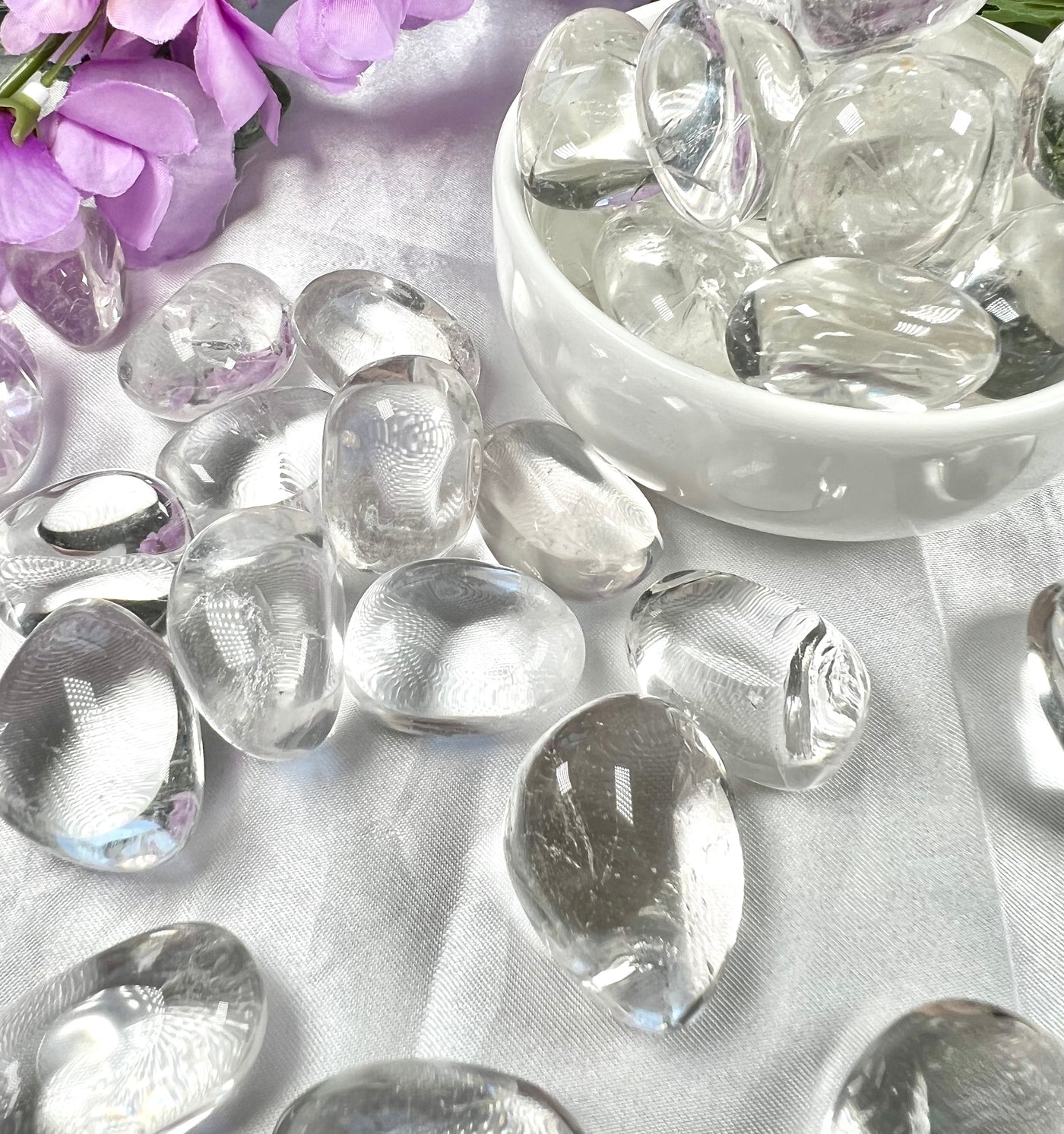 Clear Quartz Tumble