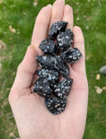 Load image into Gallery viewer, Five Raw Snowflake Obsidians
